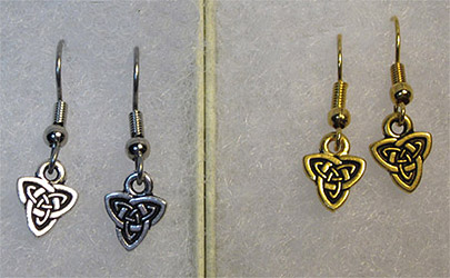 Celtic Triad Earrings
