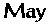 may